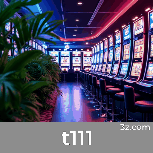 t111: Slots de Alto RTP, Jogos de Mesa Exclusivos e Experiência Completamente Imersiva